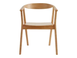 Set de 2 sillas nórdicas de madera BAHIA