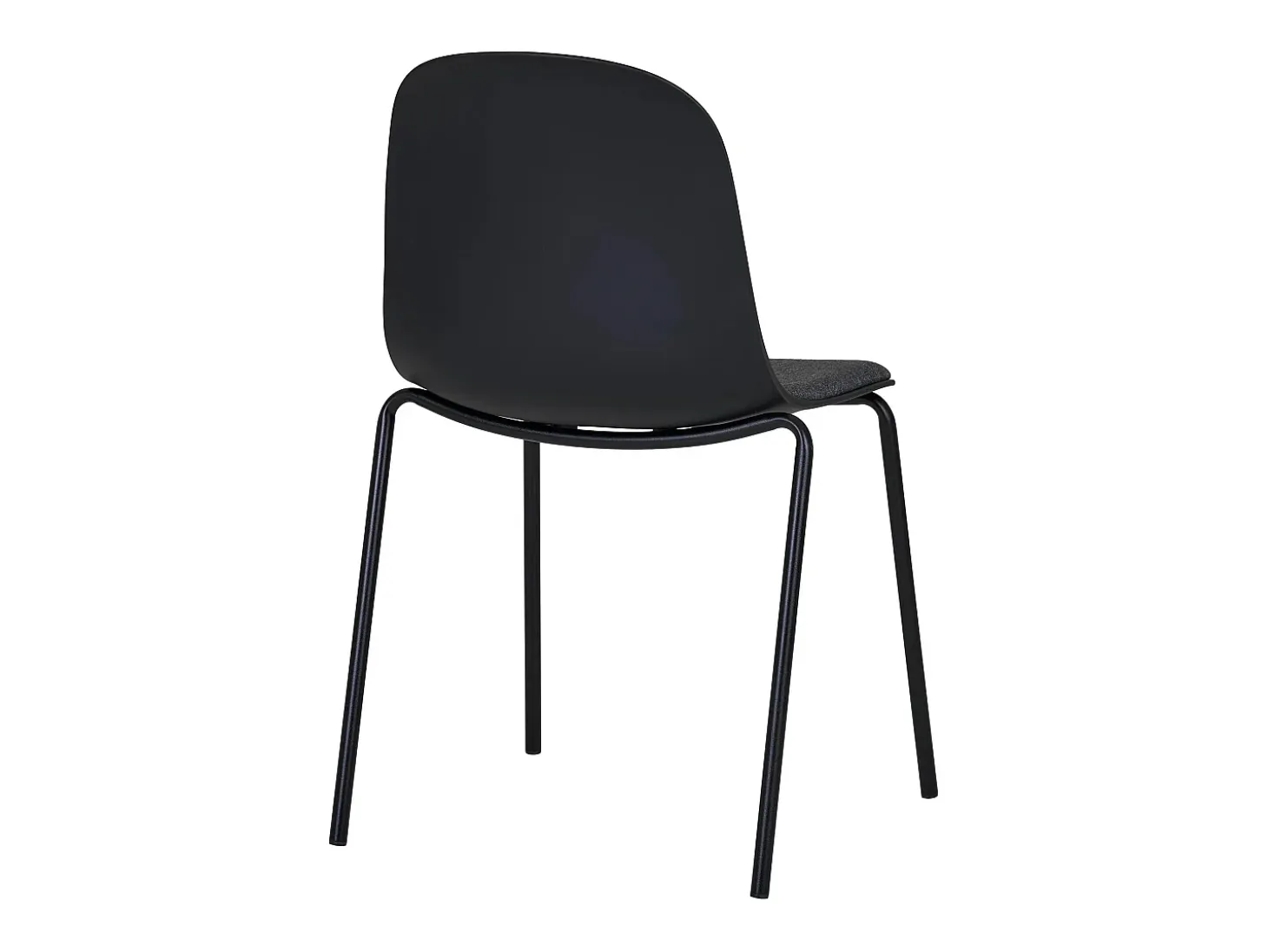 Set van 2 MADALENA stoelen – Grijs of Zwart-Color Gris