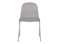 Set van 2 MADALENA stoelen – Grijs of Zwart-Color Gris