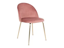 Set van 2 PINOZ fluwelen stoelen – Hedendaagse elegantie-Color Negro