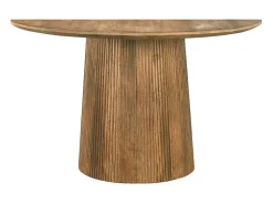 SIENNE-Mesa de comedor ovalada 10 personas 230 cm madera