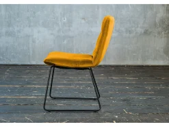 Silla - amarillo terciopelo - CHARME