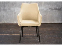 Silla - beige microfibra - CALI