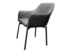Silla - gris claro microfibra - LOUI