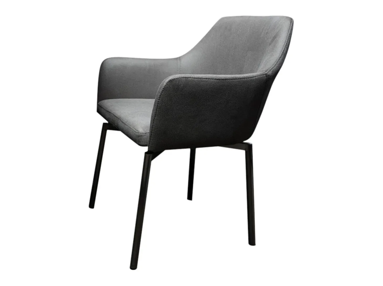 Silla - gris claro microfibra - LOUI