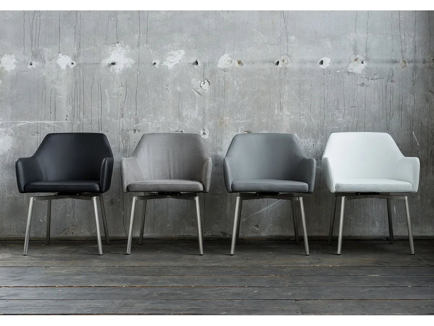 Silla - gris claro microfibra - LOUI