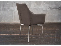 Silla - Gris microfibra - CALI