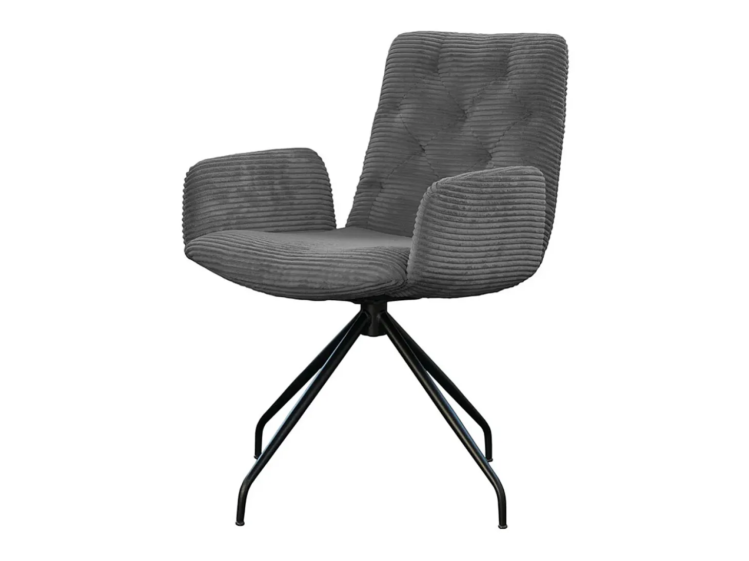 Silla - Gris Pana - CHARME