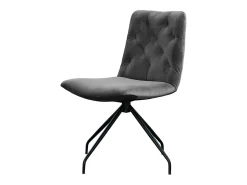 Silla - gris piedra terciopelo - CHARME