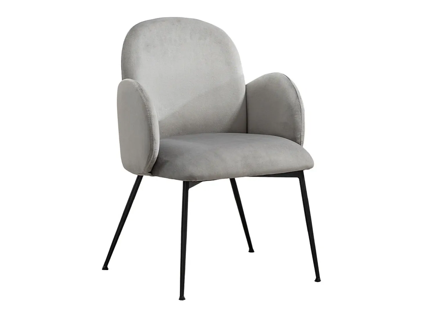 Silla - Gris terciopelo - DEON