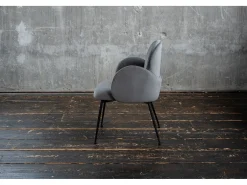 Silla - Gris terciopelo - DEON