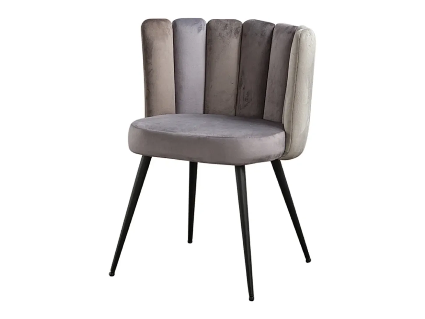 silla - Gris terciopelo - JADA