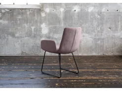 Silla - Gris terciopelo - NEW CHARME