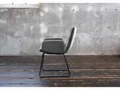 Silla - Gris terciopelo - NEW CHARME