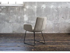 Silla - Gris terciopelo - NEW CHARME