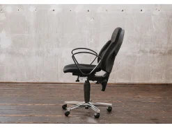 silla - Negro plástico - 64 x 64 cm - TINO