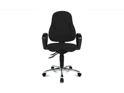 silla - Negro plástico - 64 x 64 cm - TINO