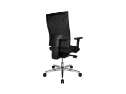 silla - Negro plástico - 70 x 70 cm - TOBI