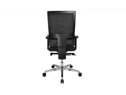 silla - Negro plástico - 70 x 70 cm - TOBI