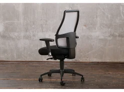 silla - Negro plástico - 70 x 70 cm - RINO