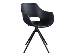 Silla - Negro plástico - ZAJA