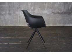 Silla - Negro plástico - ZAJA