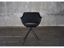 Silla - Negro terciopelo - ZAJA