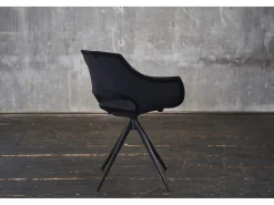Silla - Negro terciopelo - ZAJA