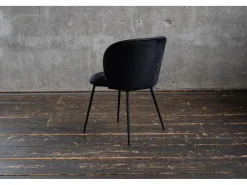 Silla - Negro terciopelo - LENA