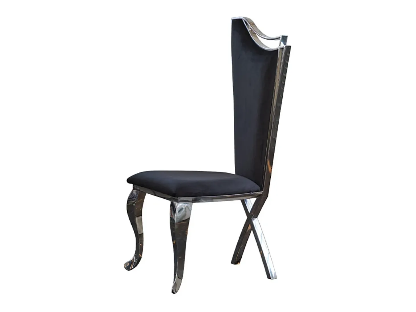 silla - Negro terciopelo - AMALIA