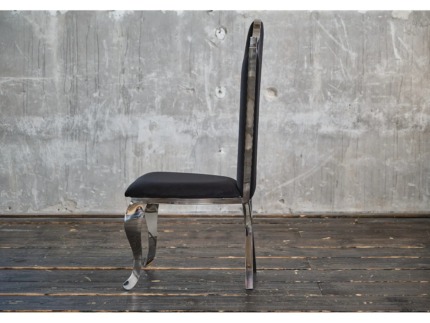 silla - Negro terciopelo - AMALIA