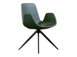 Silla - Verde cuero sintético - QUEN