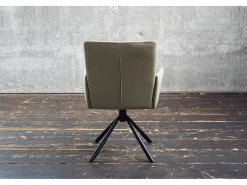 Silla - verde oscuro terciopelo - KYRA