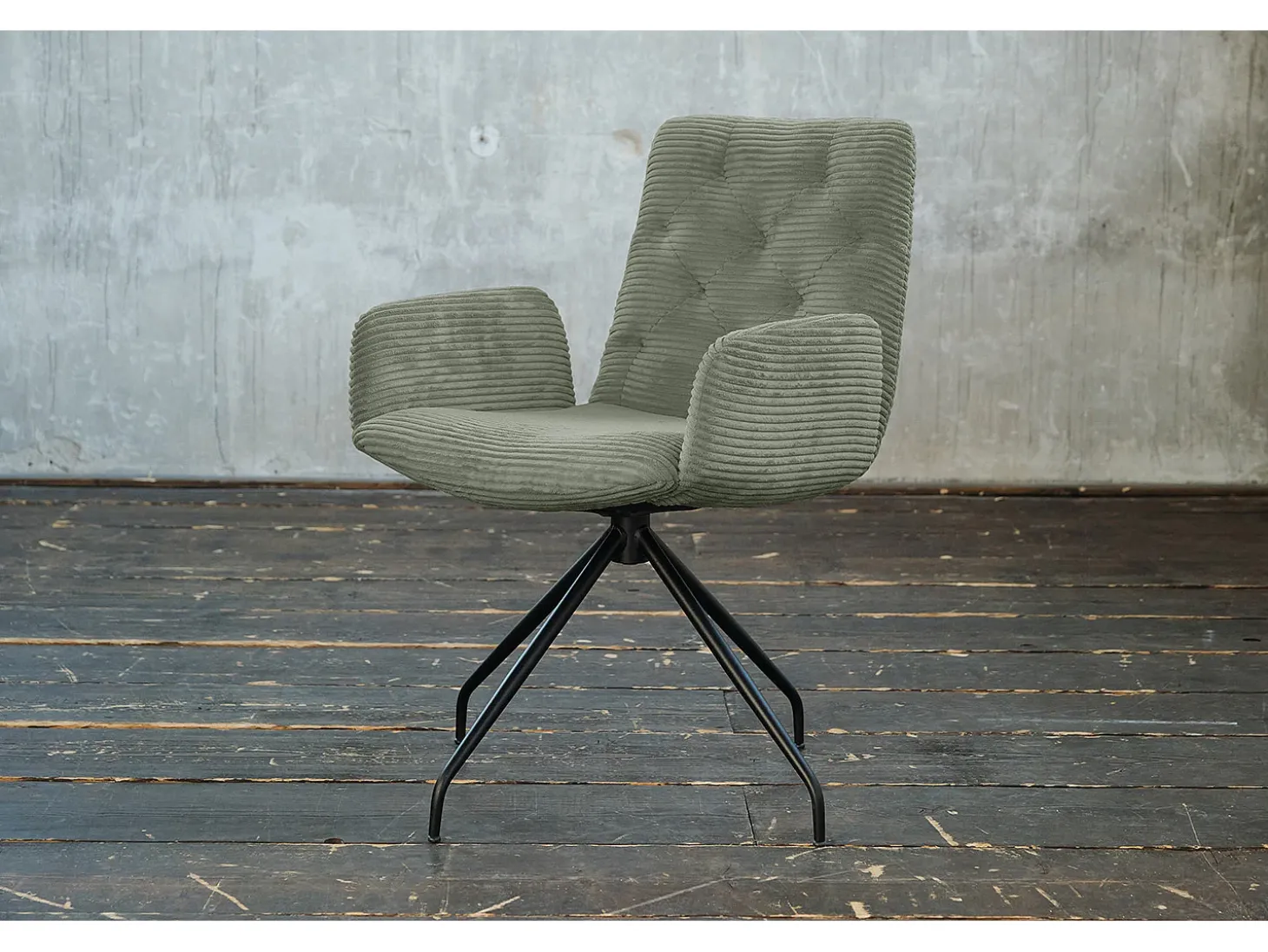 Silla - Verde Pana - CHARME
