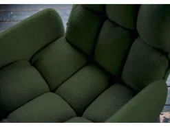 Silla - Verde tela tejida - BARO