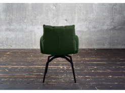 Silla - Verde tela tejida - BARO