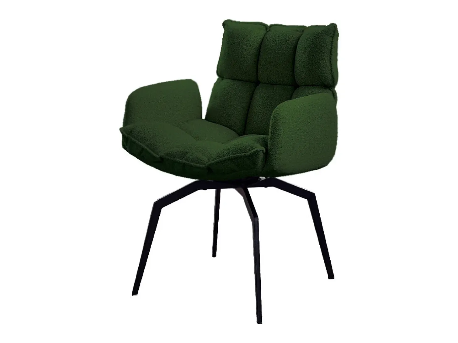 Silla - Verde tela tejida - BARO