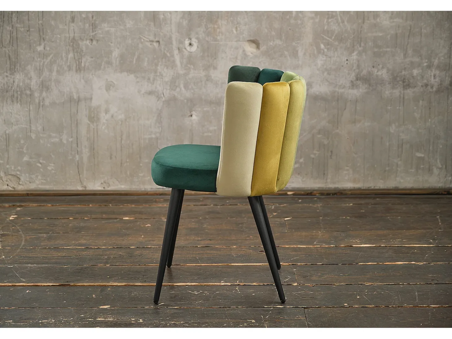 silla - Verde terciopelo - JADA