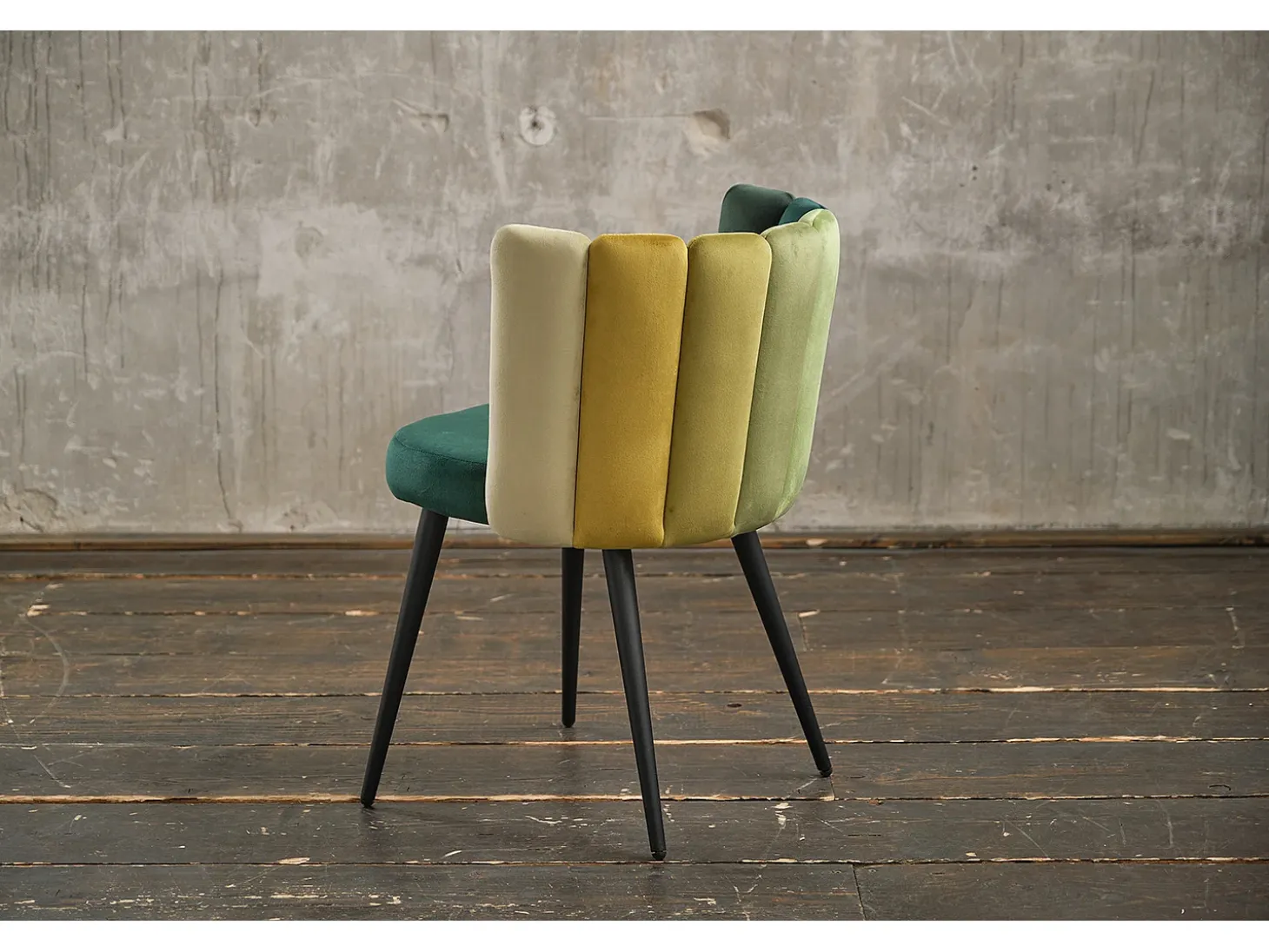 silla - Verde terciopelo - JADA