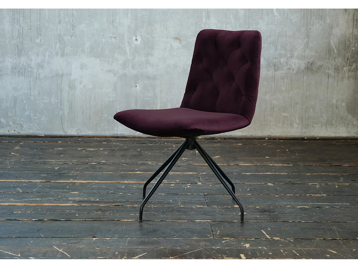 Silla - Violeta terciopelo - CHARME