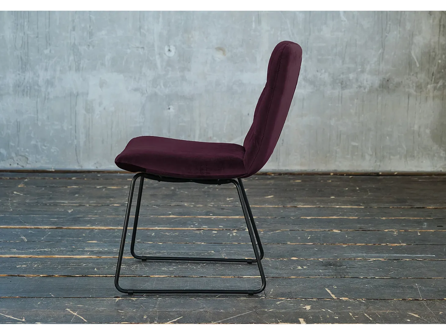 Silla - Violeta terciopelo - CHARME