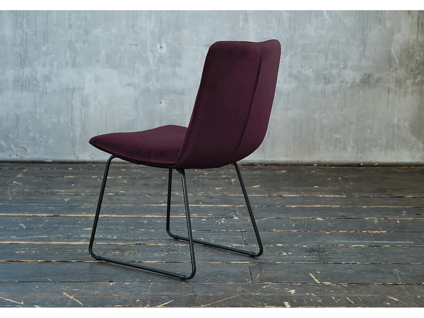 Silla - Violeta terciopelo - CHARME