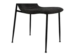 Silla 'ALICE' Bouclé Gris, dimensiones H81.5 x L42 x P57, ideal para tu cocina o comedor.