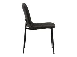 Silla 'ALICE' Bouclé Gris, dimensiones H81.5 x L42 x P57, ideal para tu cocina o comedor.