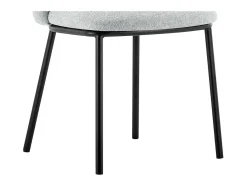 Silla 'ARTHUS' Tela Gris claro, dimensiones H76 x L52 x P54, ideal para tu cocina o comedor.