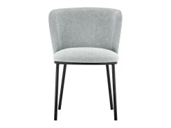 Silla 'ARTHUS' Tela Gris claro, dimensiones H76 x L52 x P54, ideal para tu cocina o comedor.