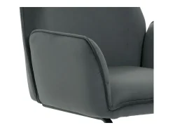 Silla basculante MCW-G67, gris oscuro