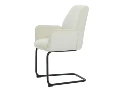 Silla basculante MCW-G67 (juego de 6), beige-crema