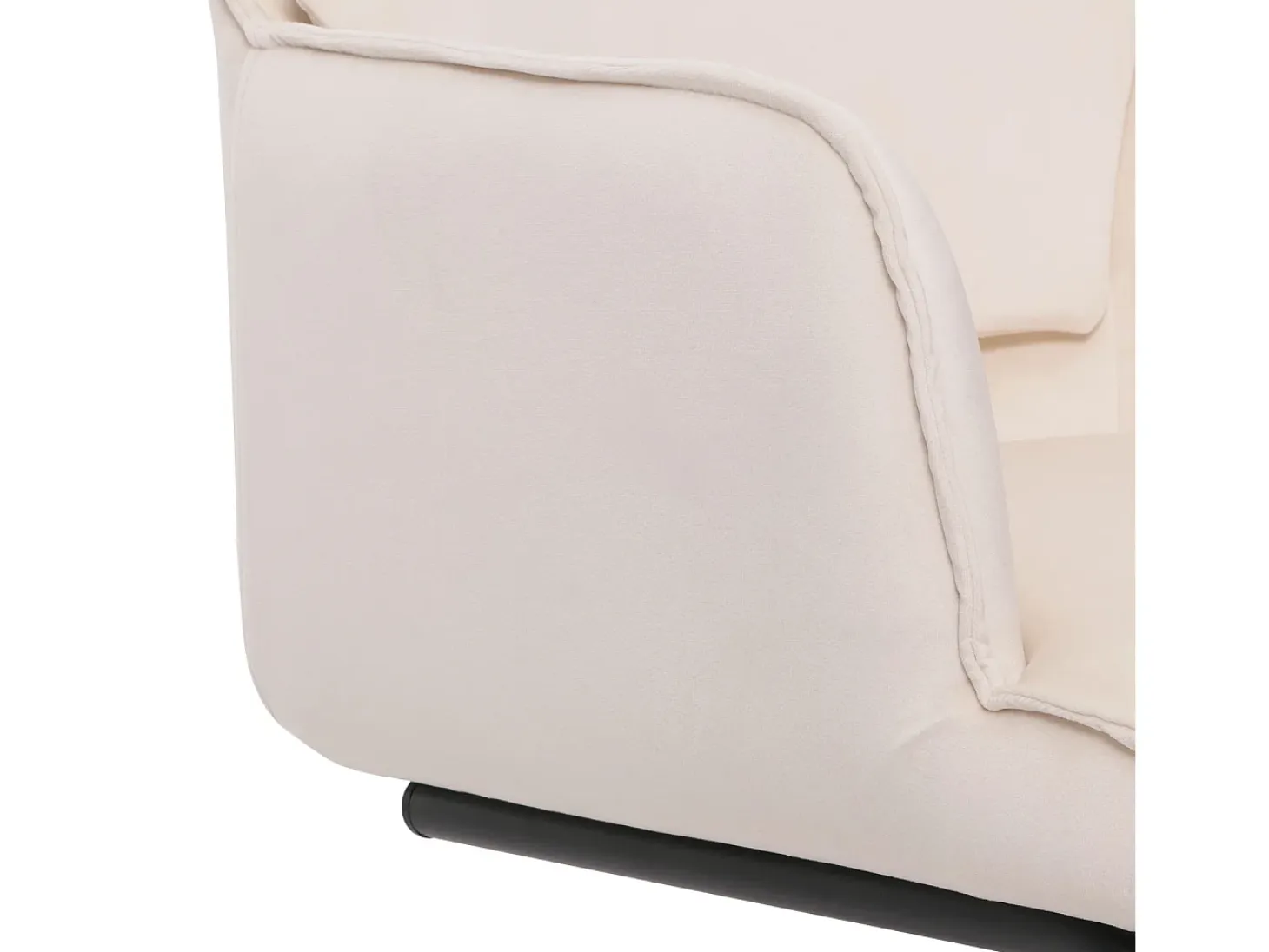 Silla basculante MCW-N60, crema-beige