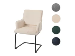Silla basculante MCW-N60, crema-beige